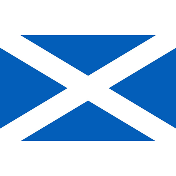 Skottlands flagg