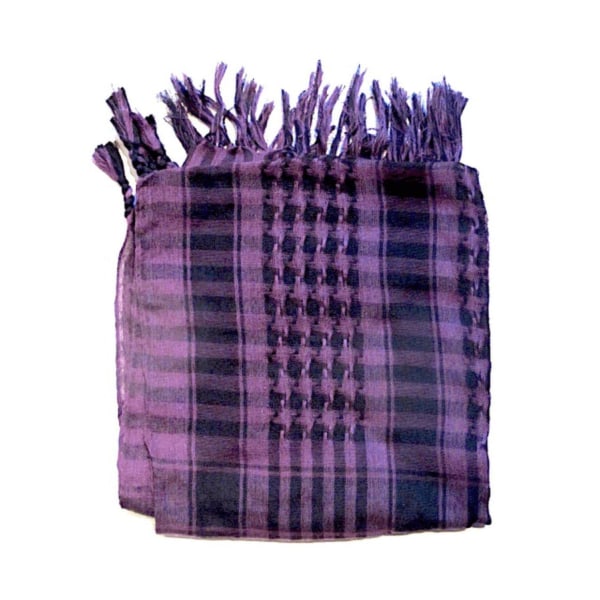 Palestinsk sjal - Flere farger Purple
