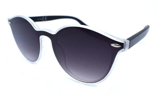 VOYAGE RETRO Solbriller - sort / hvid White