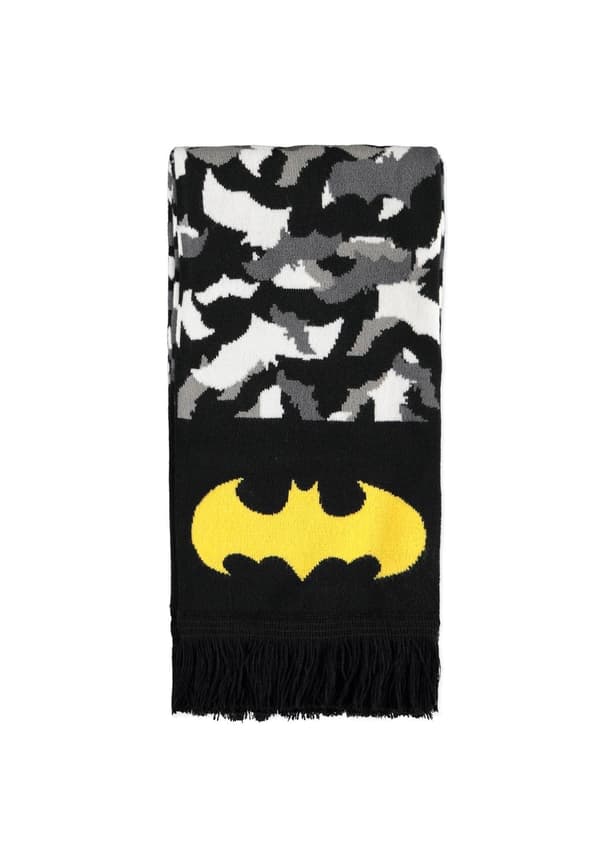 Batman - mössa och halsduk (presentset) Svart