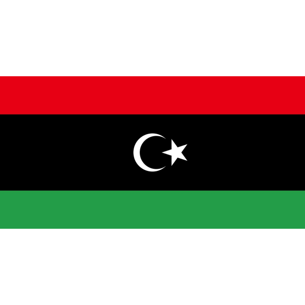 Libyas flagg Libya