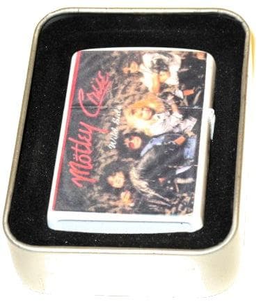 Mötley Crüe-Benzin Lighter Silver