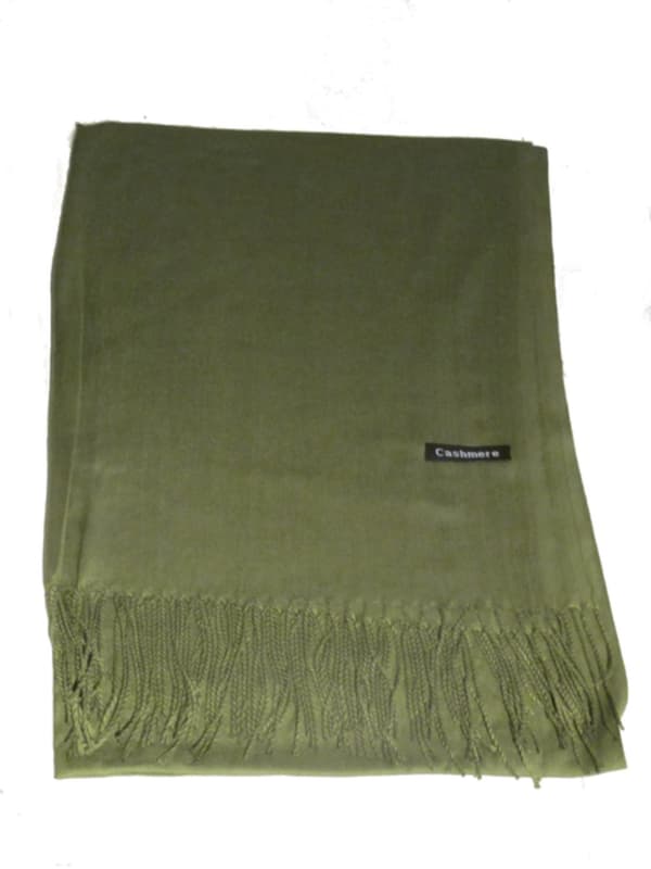 OLIVE GREEN SHALE TØRKLÆDE Green