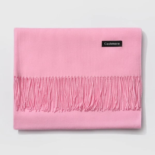 Pink sjal Viscose Light pink