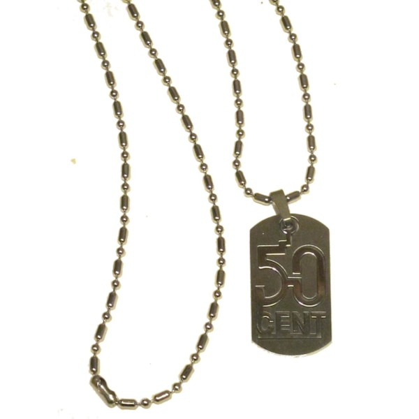 Dog Tag kaulakoru hopeanvärinen