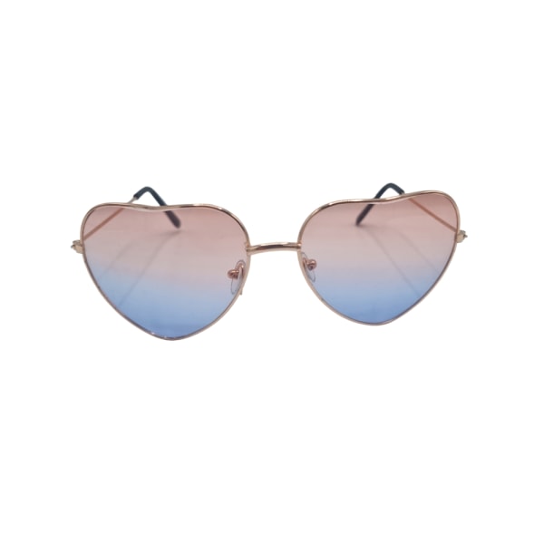 Hjerte solbriller Pink/blå Pink