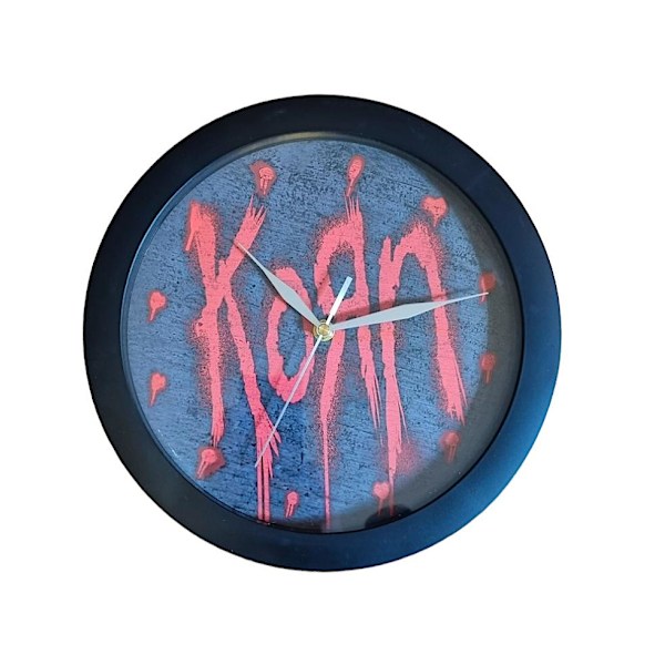 Korn - seinäkello Black