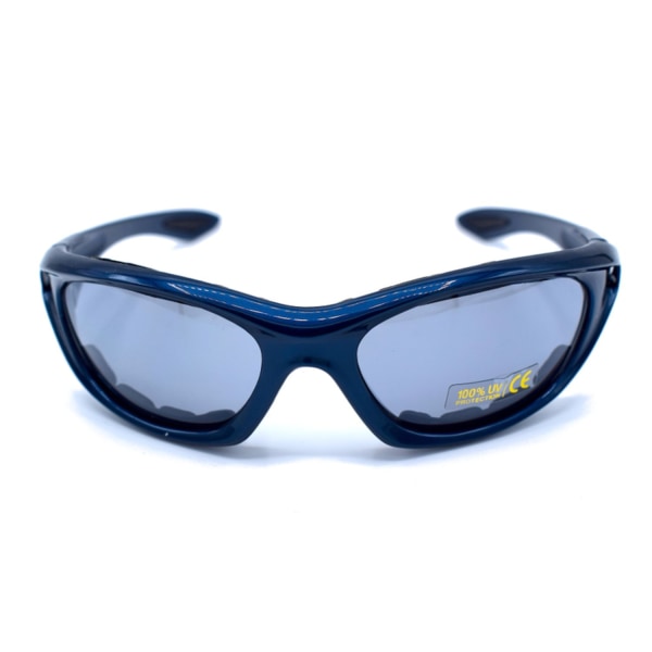 Blåa sport solglasögon Blå
