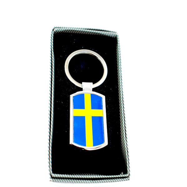 Nøglering - SVERIGE Silver