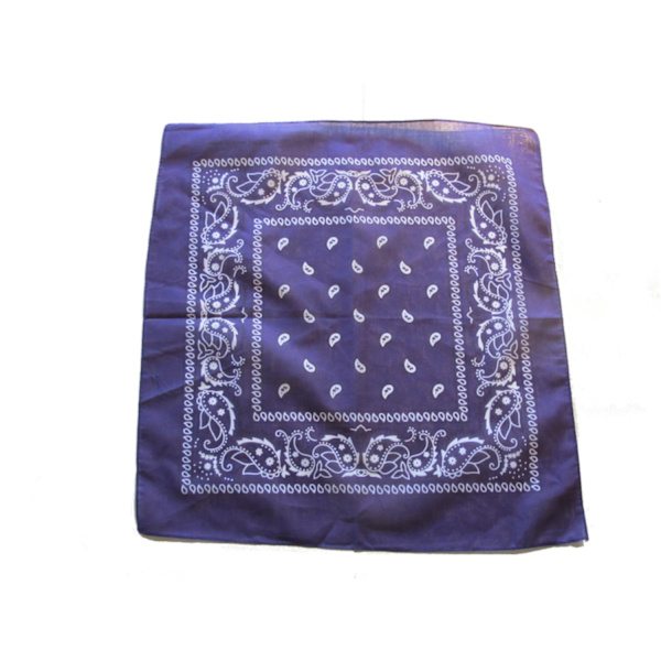 Lilla bandana Paisley skjerf Purple