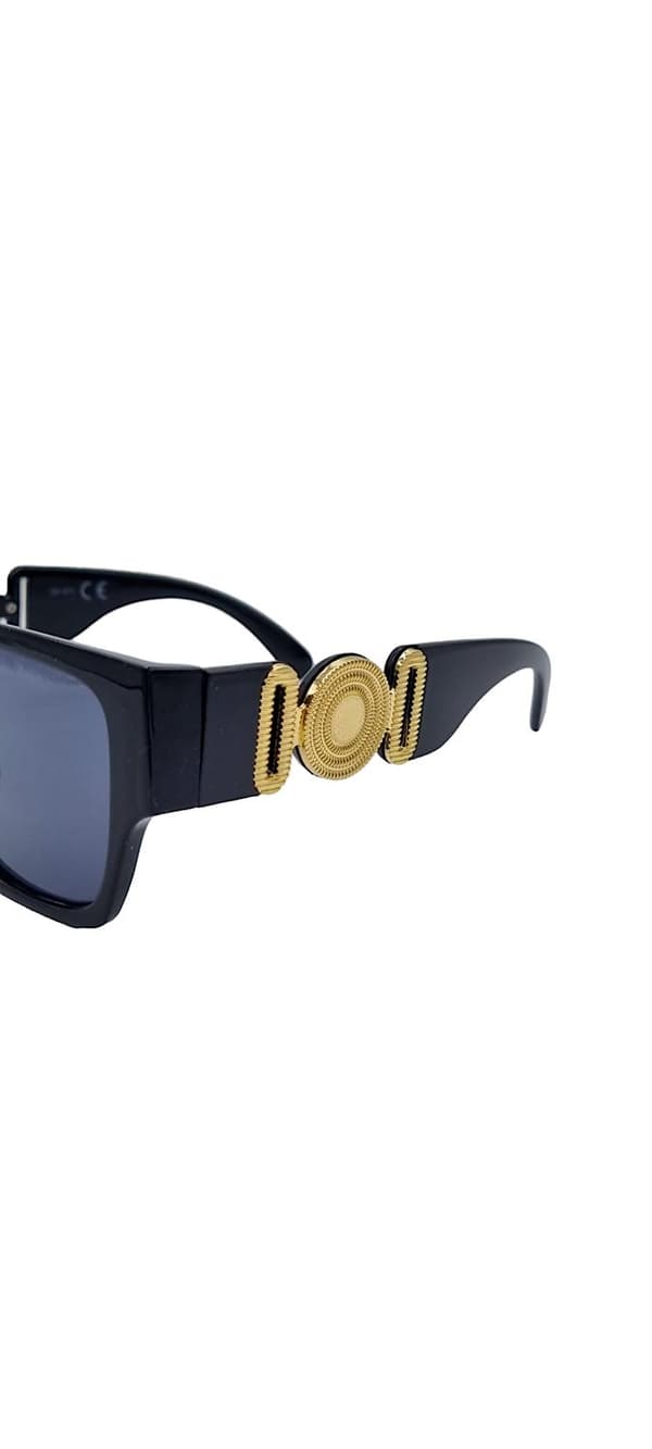 Cleopatra Medallion Solbriller - Sort Black