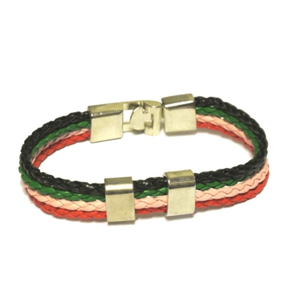 Rasta armbånd Green