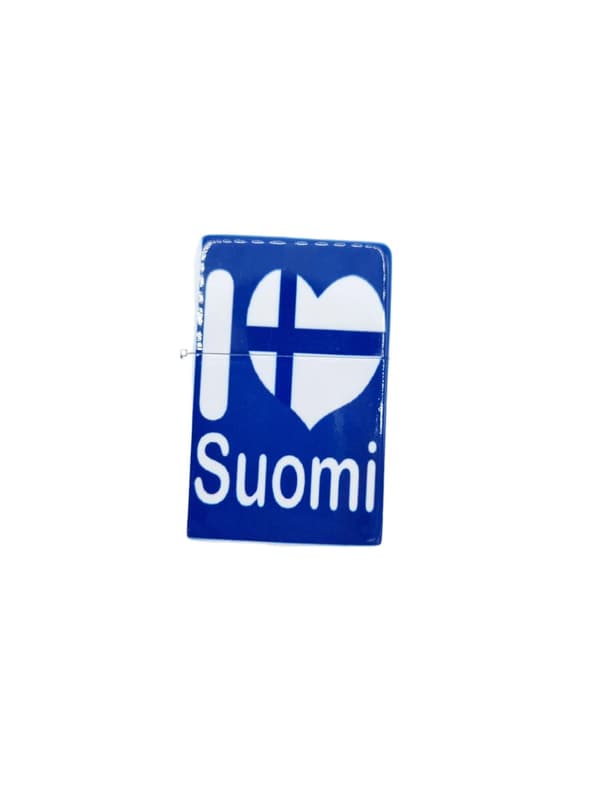 Bensin lighter - Suomi Black