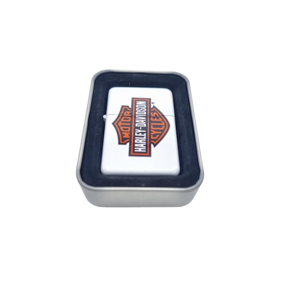 Harley Davidson - Bensin lighter Silver