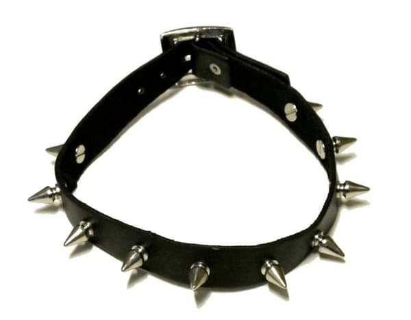 Rivet Halskjede - Spike Rivet Black
