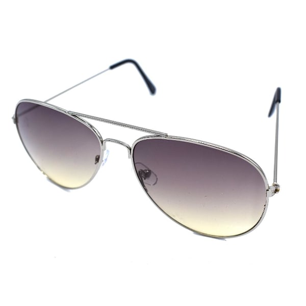 Gule Pilot-solbriller Silver