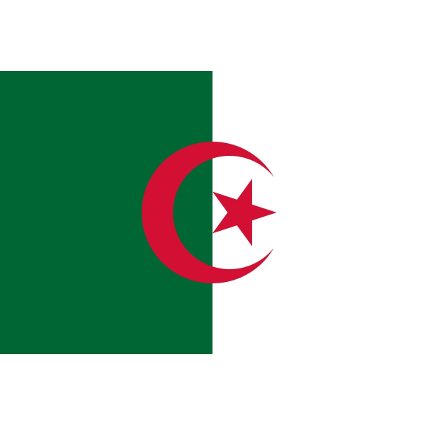 Algerie flagg Algeria