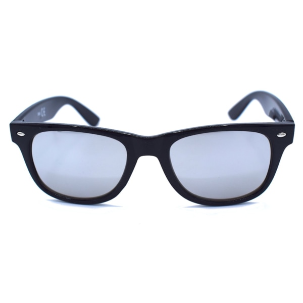 Retro solbriller med speilglass Black
