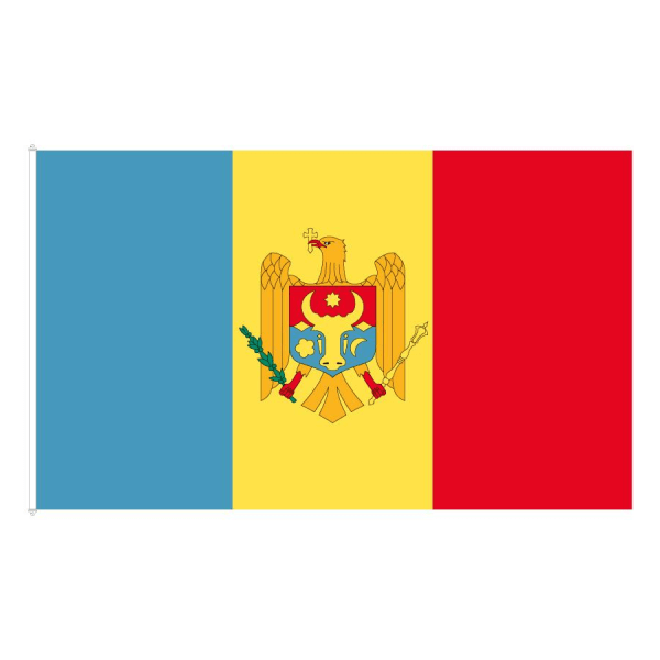 Moldova flagg