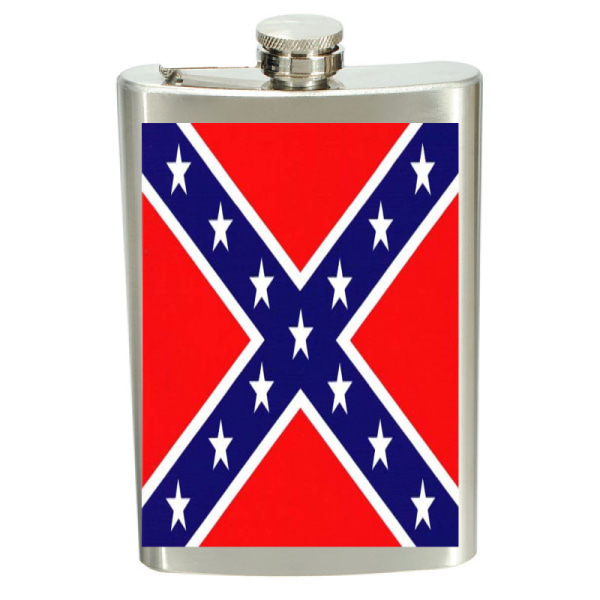 Plunta sørstatsflagg Silver