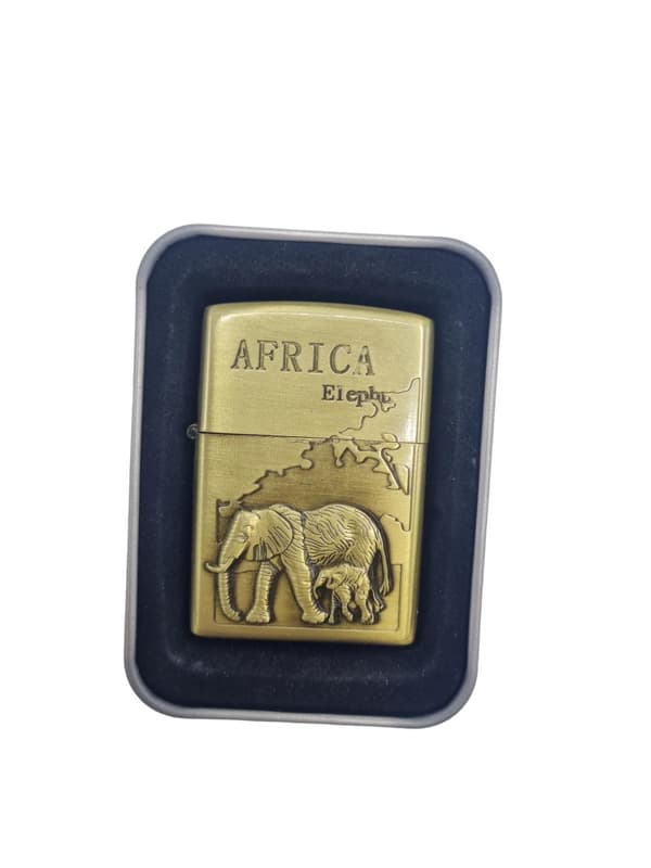 Bensin lighter Afrika Gold
