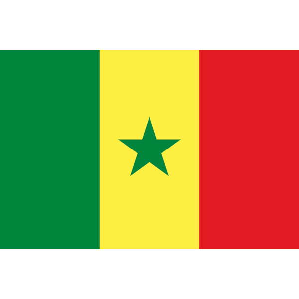 Senegalin lippu