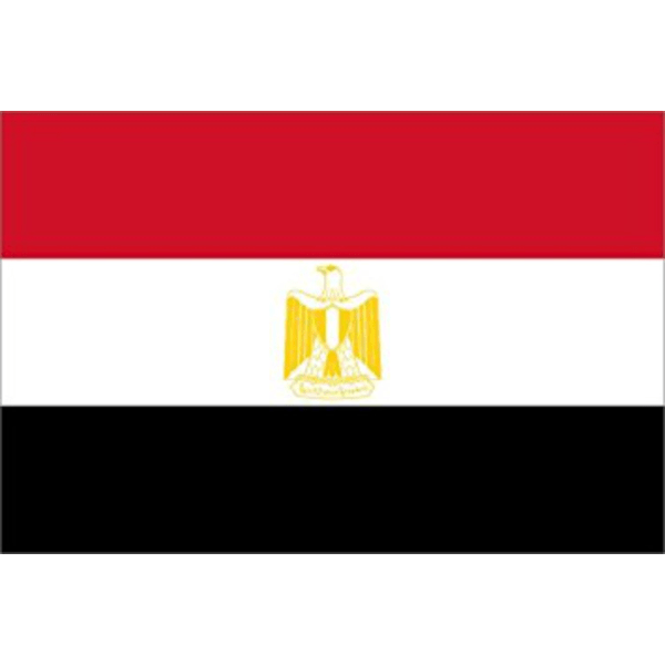 Egypten flag White