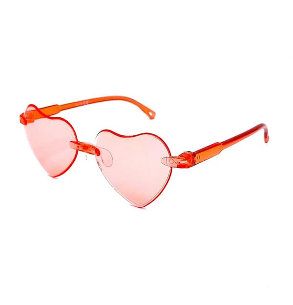 Barnesolbriller - Hjerte - flere farger Red