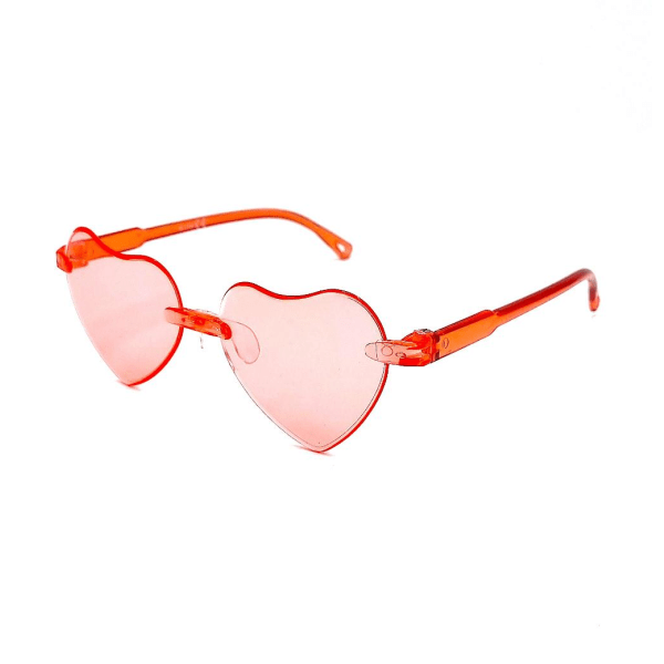 Solbriller børn - Hjerte - flere farver Red | Red 50 | Fyndiq
