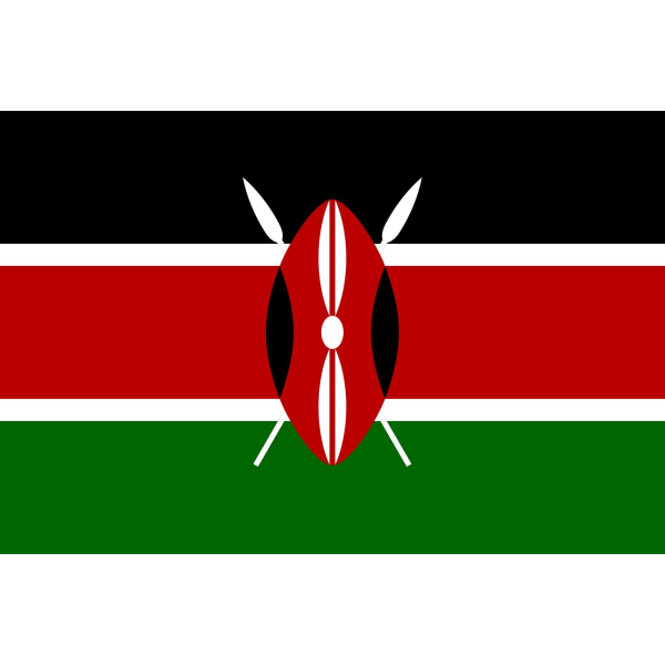 Kenian lippu Kenya 