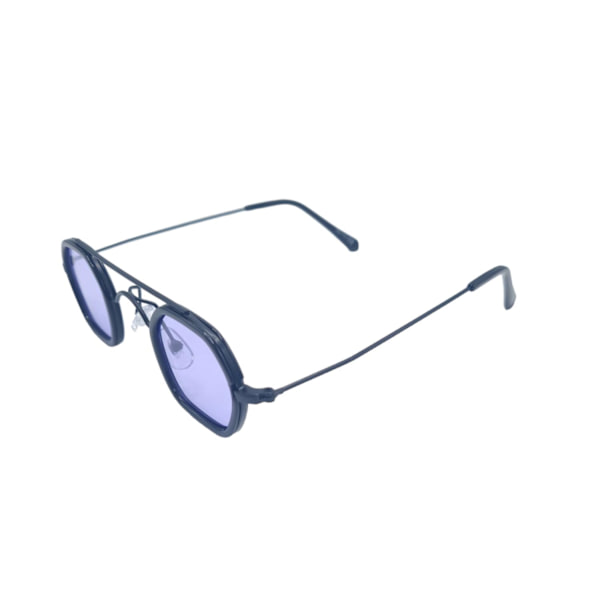 Mini Clark Black and Purple Solbriller Purple