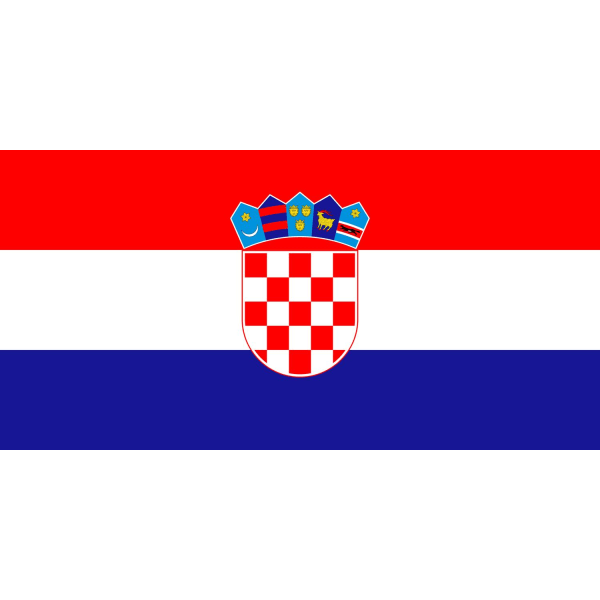 Kroatien flagga