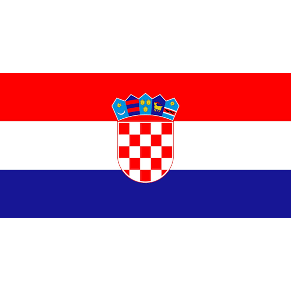 Kroatiens flag