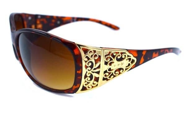 Leopard solbriller  - Garden Gold