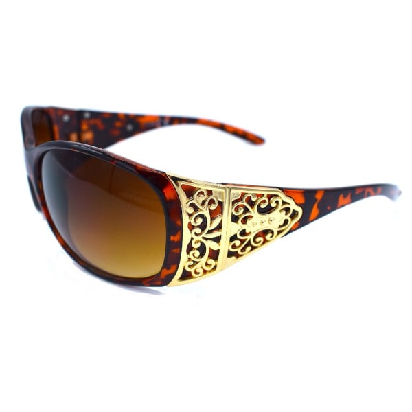 Leopard solglasögon - Garden Guld