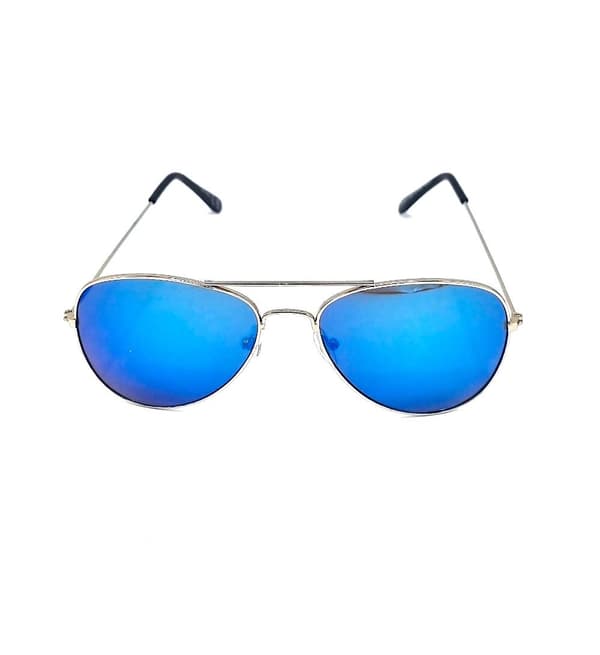Pilot solbriller Steel - Blå linser Blue