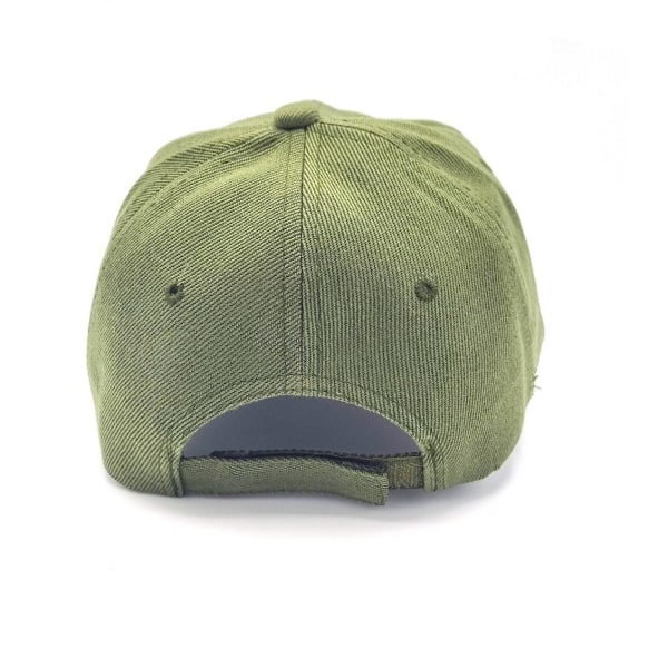 Grønn caps Unisex baseballcaps Green