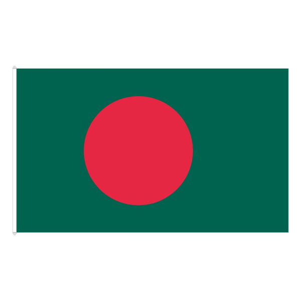 Bangladesh Flagga Grön