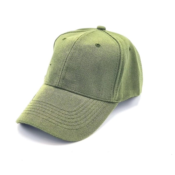 Grønn caps Unisex baseballcaps Green