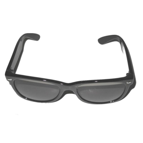 Retro solbriller - svart Black
