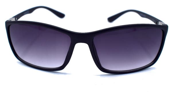 Svarte retro solbriller - Kost Black