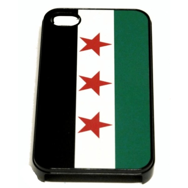 Mobiili kuori Iphone 7 / 7S, 8 / 8S - Syyrian lippu (vanha)
