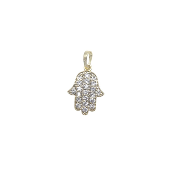 Hamsa Håndmedalje Gold