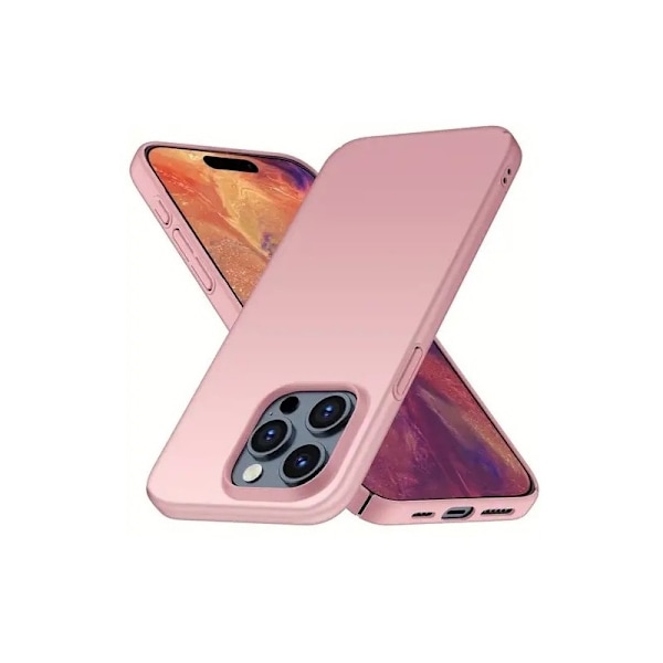 iPhone 16 Pro Max Ultratunt Lätt Skal Basic V2 Rosenguld