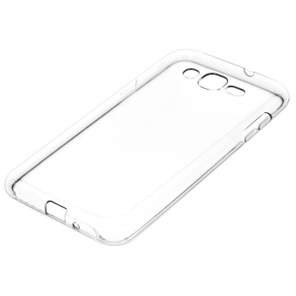 Samsung J3 / J3 2016 Støtdempende silikonetui Simple Transparent