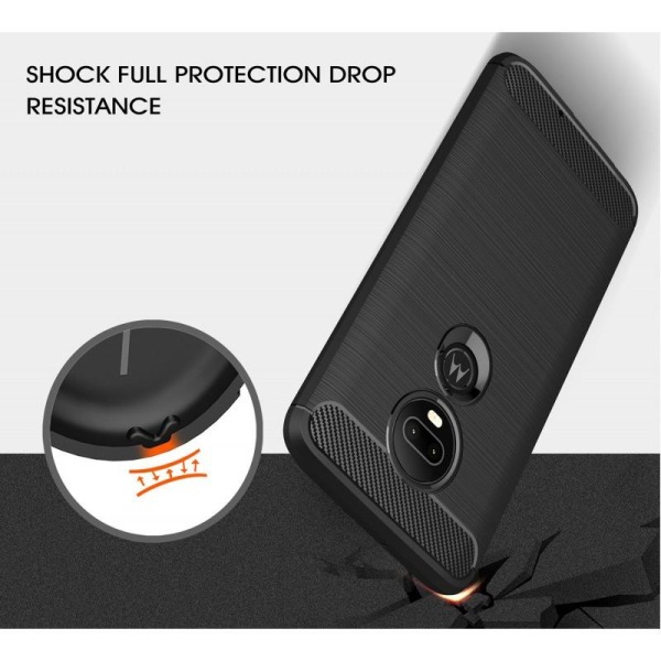 Motorola Moto G7 Plus Shockproof Shell SlimCarbon Black