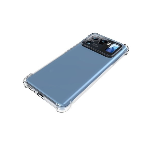 Xiaomi Mi 11 Ultra stødabsorberende silikone Shell Shockr Transparent