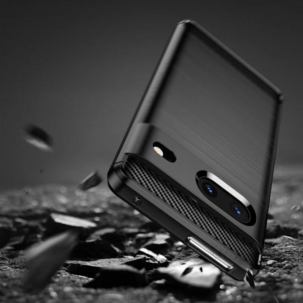Google Pixel 7a Shockproof Shell SlimCarbon Black