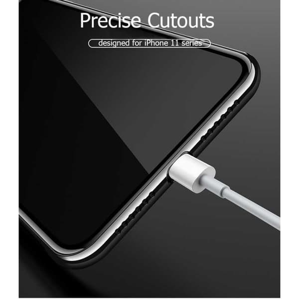 iPhone 11 Pron iskuja vaimentava kumikotelo Black