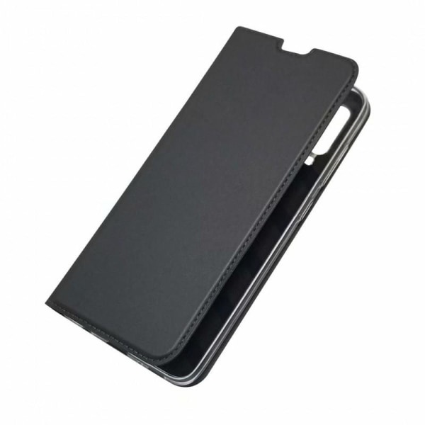 Samsung A70 Flip Case Skin Pro korttilokerolla (SM-A705F/DS) Black